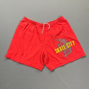 As-is Retro Skate City Sweat Shorts