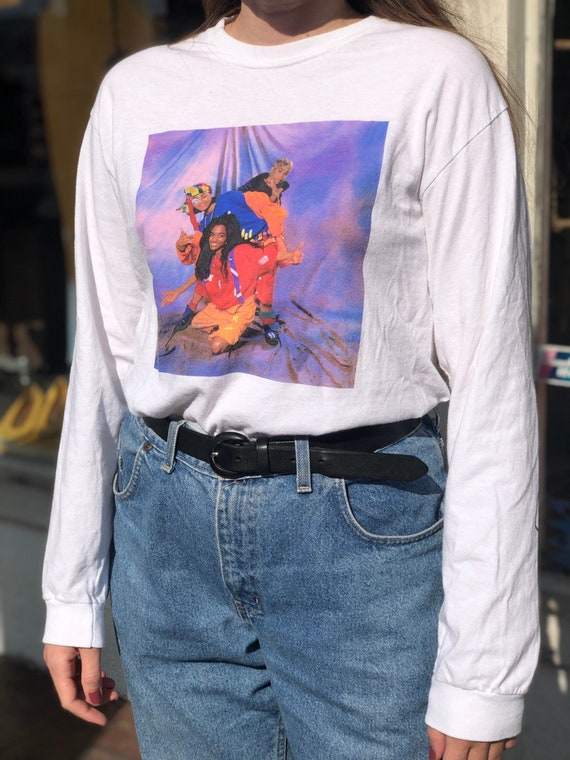 Vintage 90's Legends Cross Colours Long Sleeve TLC
