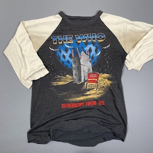 Vintage the Who Raglan T-shirt | 1982 First Farewell Tour