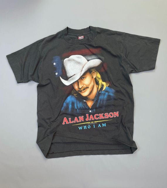 Vintage 1994 Alan Jackson 'who I Am' Tour T-shirt - Etsy