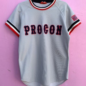 Procon Japanese Pullover Baseball Jersey With Felt Lettering