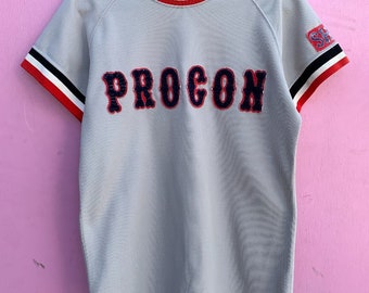 Procon Japanese Pullover Baseball Jersey With Felt Lettering