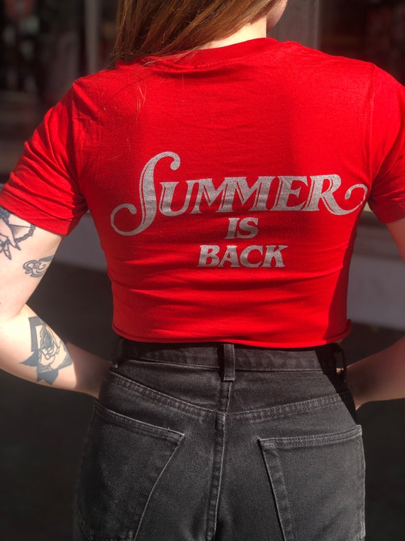 Vintage Donna Summer 1981 Tour "Summer is Back" Cr