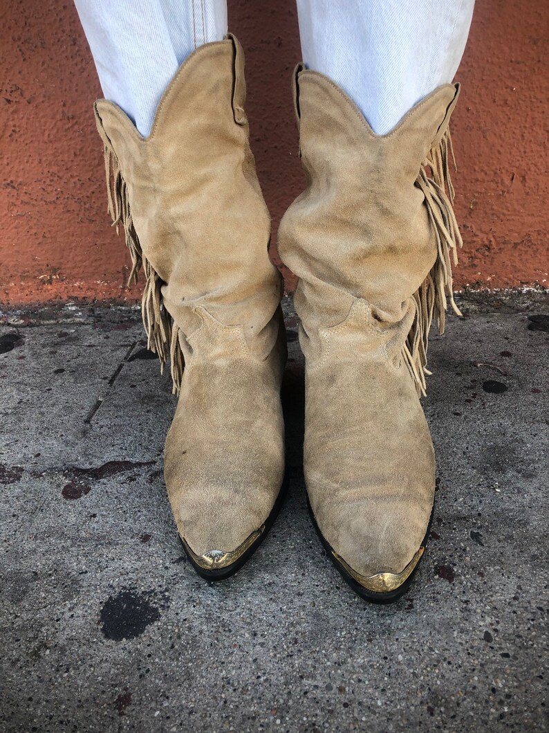 long tip cowboy boots