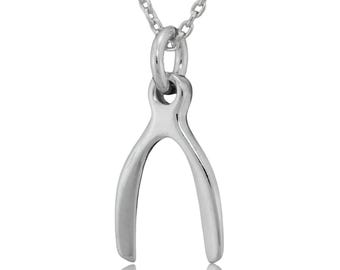Collier en argent sterling à pendentif triangle : porte-bonheur