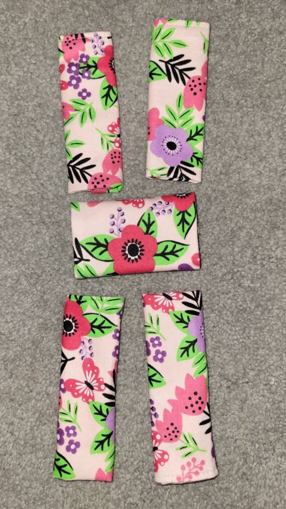 Pavlik harness strap covers pink floral Etsy