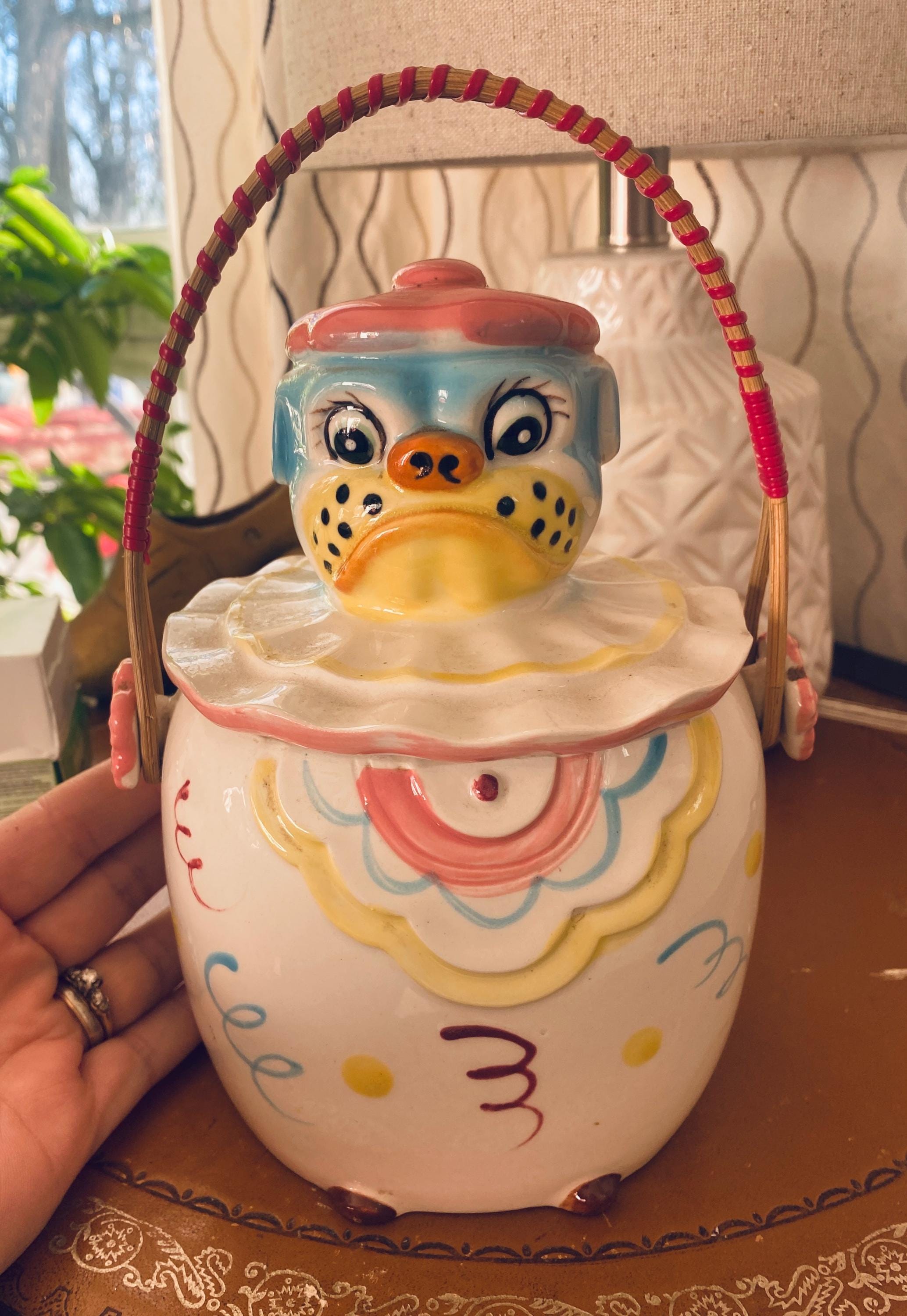 Bulldog Cookie Jar - Etsy
