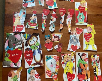 Lot of Original 1950’s Valentines UNUSED