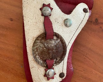 Vintage Leather Toy Holster
