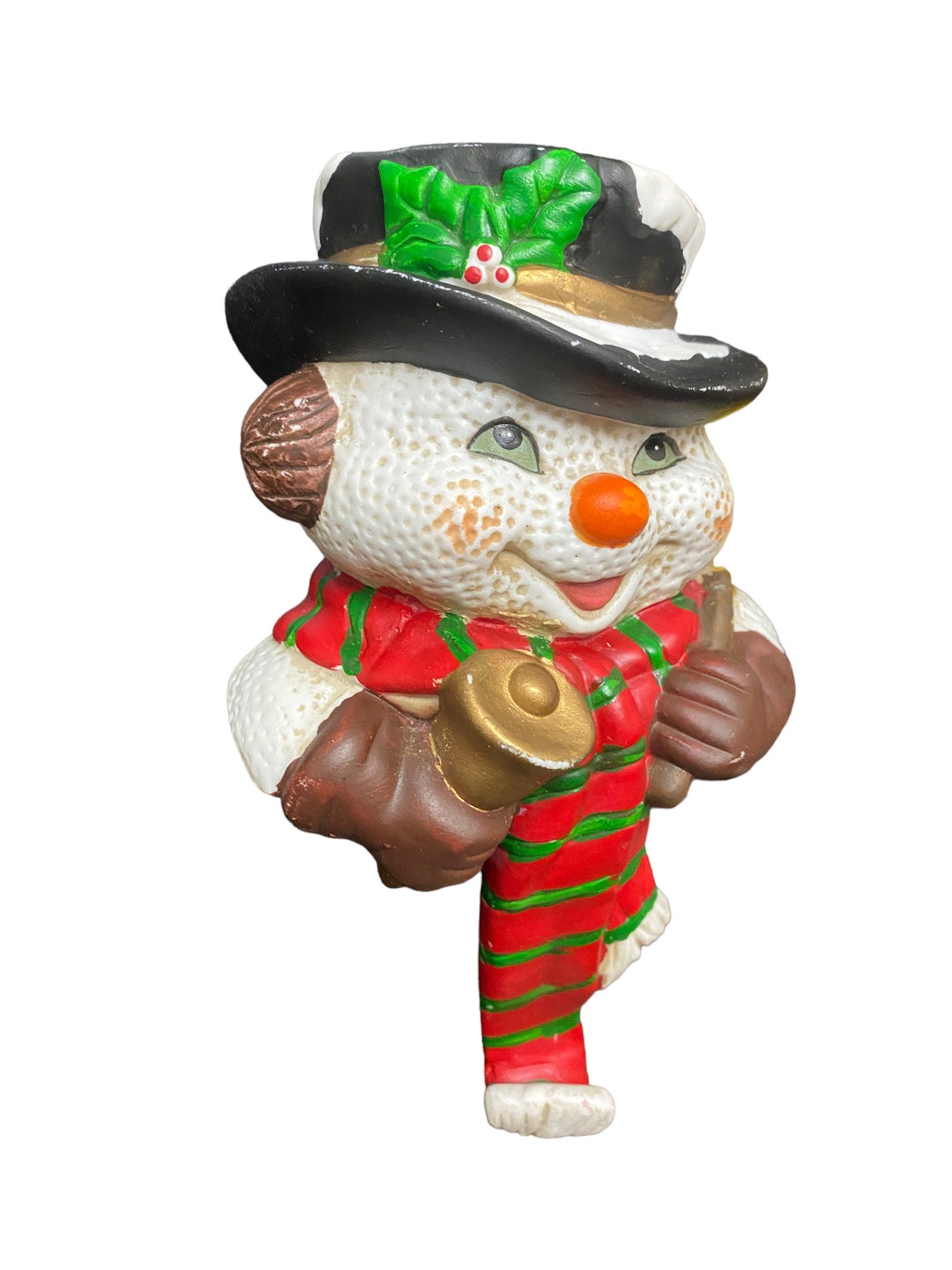 Vintage Ceramic Stocking Holder Etsy