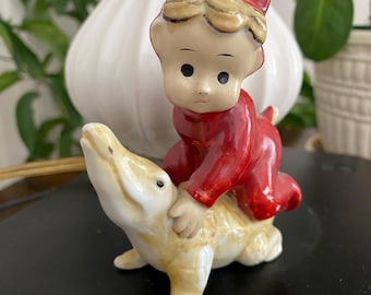 RARE Lenwile Ardalt Devil on Alligator, missing pitch fork