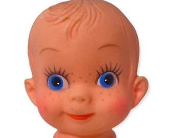 Rubber Doll Head | Etsy