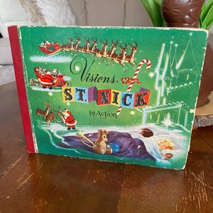 Vintage Pop-Up Christmas Book NOT PERFECT