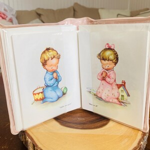 Cartes de correspondance vintage avec étui