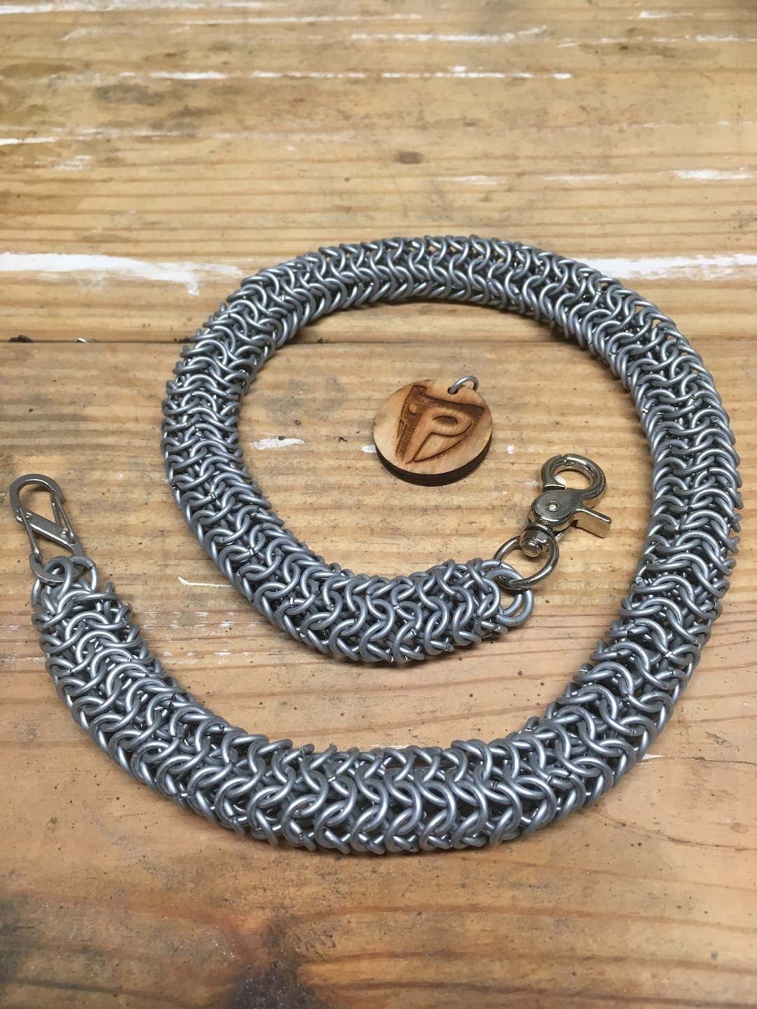 26 1/4th Roundmail Handcrafted Chainmail Wallet Chain Etsy