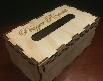 Wooden Card Box - Handcrafted - Customizable