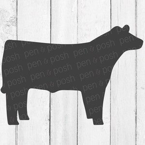 Visa Steer SVG - Visa Boskap SVG - Steer Clipart - Marknadssteer Cut File - Marknadssteer SVG - Steer Vector - Silhouette, Cricut -Png -Svg
