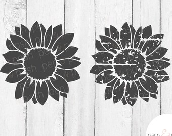 Download Sunflower svg | Etsy