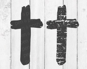 Cross SVG - Grunge Cross SVG - Distressed Cross SVG - Christ Svg - Easter Svg - Christian Svg - Grunge Svg - Cross   - Cross   File