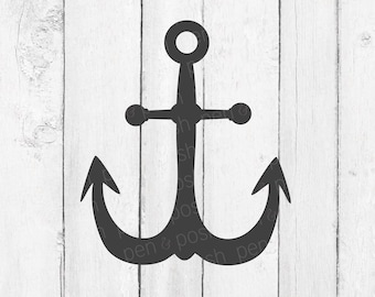 Anchor SVG - Anchor Clipart - Anchor SVG File - Nautical SVG - Anchor Cut File - Anchor Svg Files - Anchor Dxf - Anchor