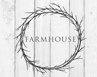 Farmhouse Sign - Farmhouse SVG - Farmhouse Word - Farmhouse Font - Farmhouse Letters - Farmhouse SVG File - Farmhouse Cut File - Farm Sign