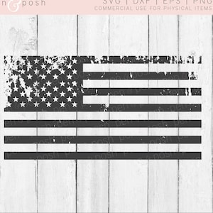Distressed Flag SVG Distressed American Flag SVG Distressed American ...