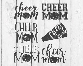 Cheer SVG - Cheer Mom SVG - Cheer Mom SVG Files - Cheer Mom Squad Svg - Cheerleader Svg - Cheerleading Svg - Cheer Mom - Mom Svg