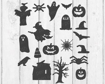 Halloween SVG - Halloween SVG Files - Halloween SVG Designs - Halloween Svg Bundle Download - Halloween Clip Art