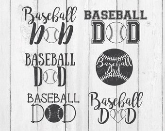 Baseball Dad SVG - Baseball SVG - Sports Dad SVG - Dad Svg - Sports Svg - Baseball Heart Svg - Baseball Dad Clipart - Baseball Dad Cut File