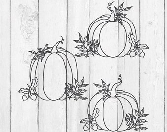 Pumpkin SVG - Fall PNG - Pumpkin SVG File - Halloween Svg - Fall Pumpkin Svg - Fall Svg - Pumpkin Clipart - Digital Download - Pumpkin Decor