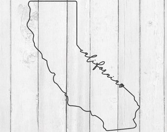 California Love - California SVG - California Home SVG - California Vectors - California State SVG - California Outline Svg - Vectors - Svg