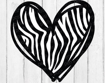 Free Free Zebra Heart Svg 700 SVG PNG EPS DXF File