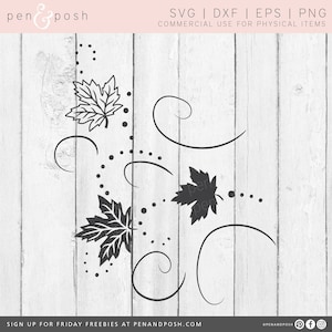 Fall Leaves SVG - Fall SVG - Autumn SVG - Thanksgiving Svg - Leaf Svg - Fall Leaf Svg - Autumn Leaves Svg - Maple Leaf Svg - Fall Clipart