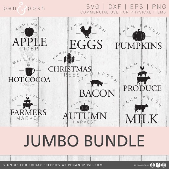 Download Farm Fresh Svg Farm Fresh Clipart Farm Svg Farmhouse Svg Etsy PSD Mockup Templates