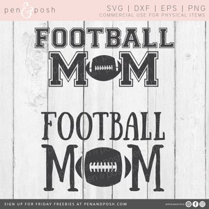 Football Mom SVG Football SVG Football Football Cut File Sports Svg Sport Svg Sports Parent Svg Mom Svg Football Cut File image 4