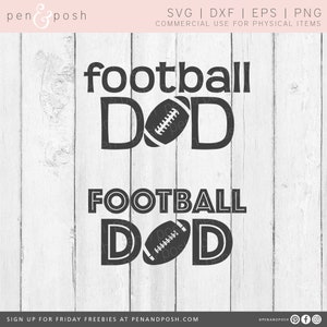 Football Dad SVG Football SVG Football Dad Football Dad Svg Designs Sports Svg Dad Svg Football Cut File Svg Files image 2