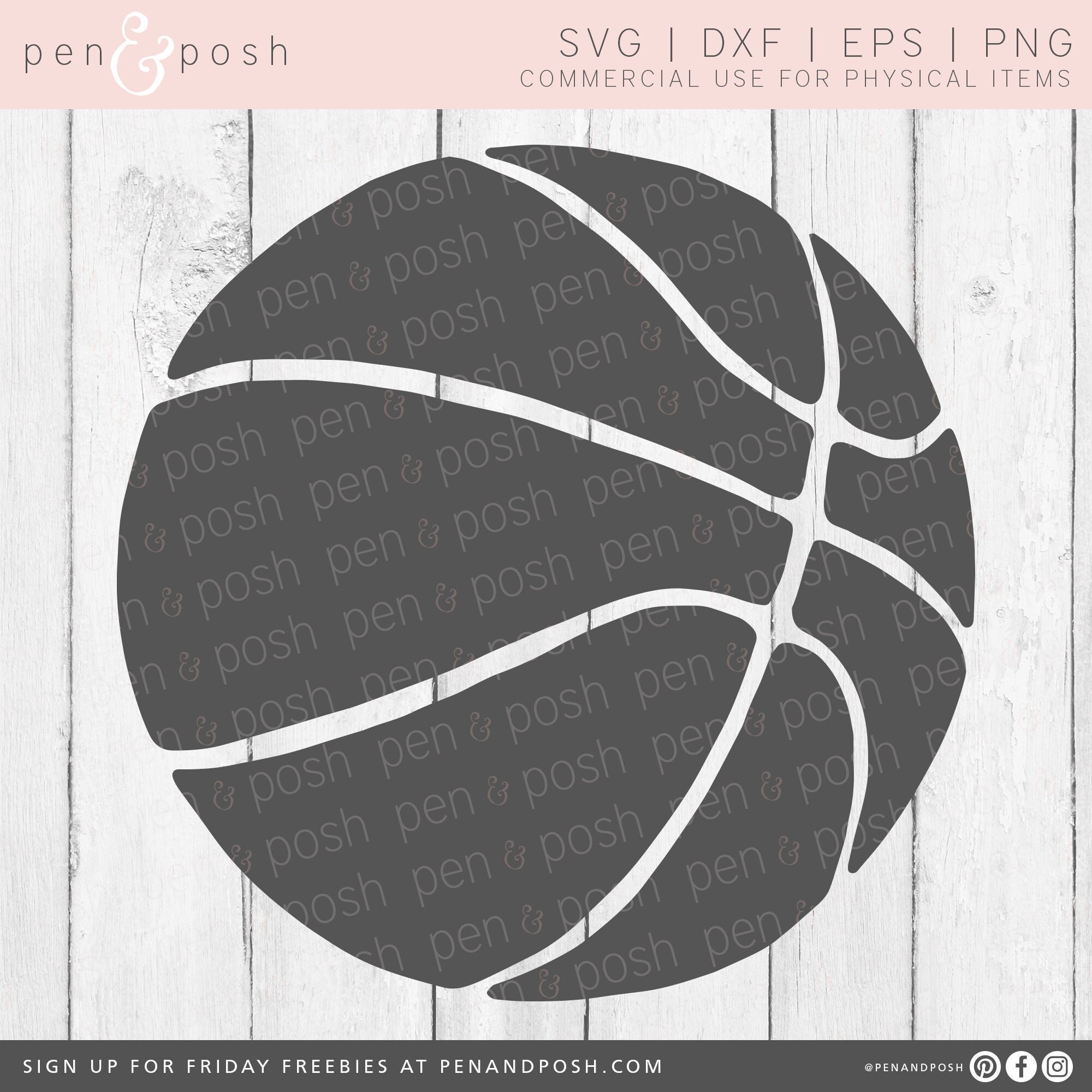 Basketball SVG Basketball DXF Basketball Clipart | Etsy