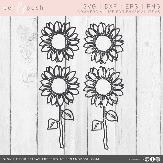 Free Free 257 Sunflower Svg Etsy SVG PNG EPS DXF File