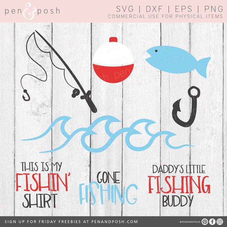 Fishing SVG Kid Fishing SVG Boy SVG Fish Svg Fishing Pole Svg Hook Svg Bobber Svg Fishing Svg Kid Cu image 1