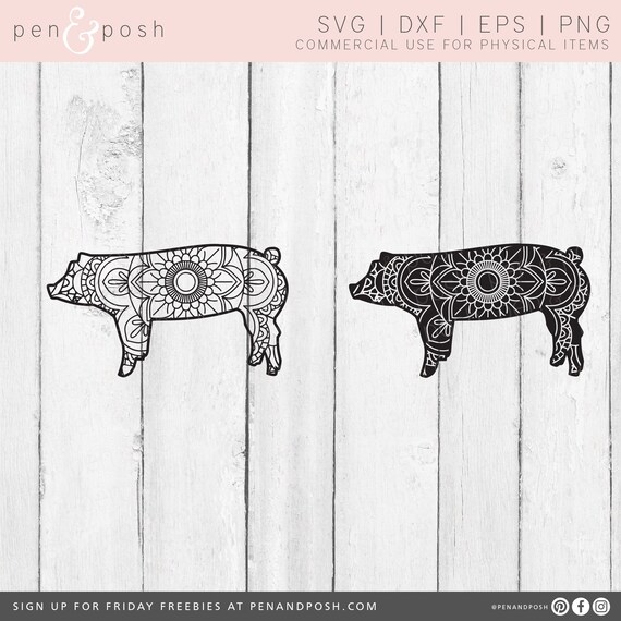Download View Free Pig Mandala Svg Background Free SVG files ...