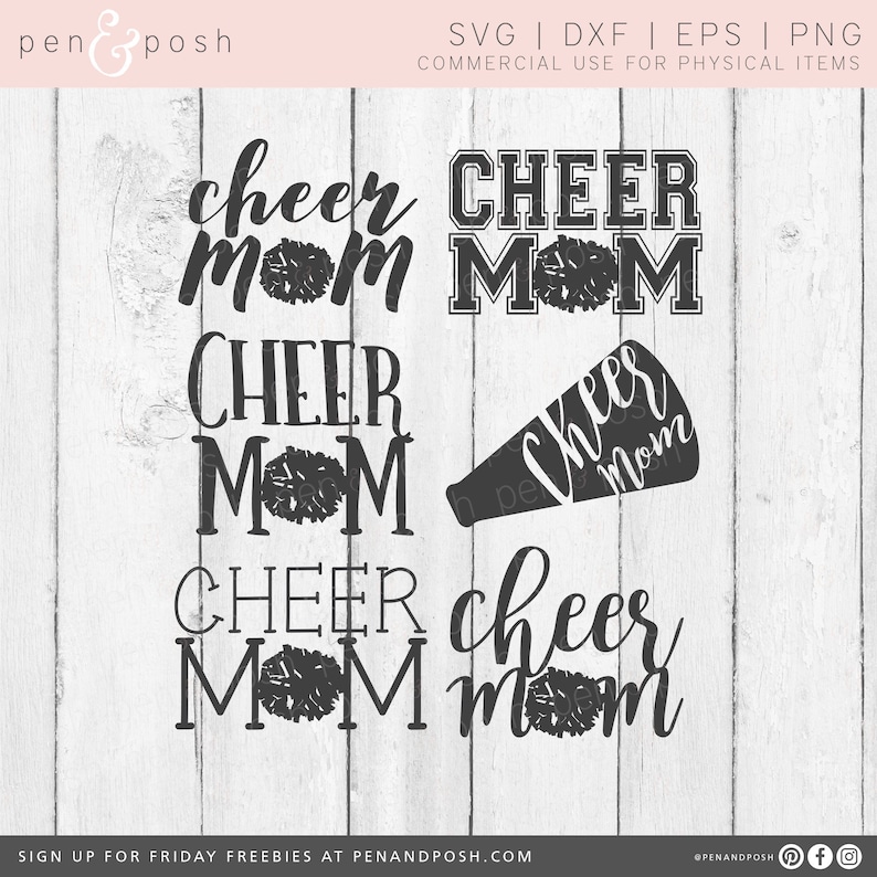 Cheer SVG Cheer Mom SVG Cheer Mom SVG Files Cheer Mom Squad Svg Cheerleader Svg Cheerleading Svg Cheer Mom Mom Svg image 1