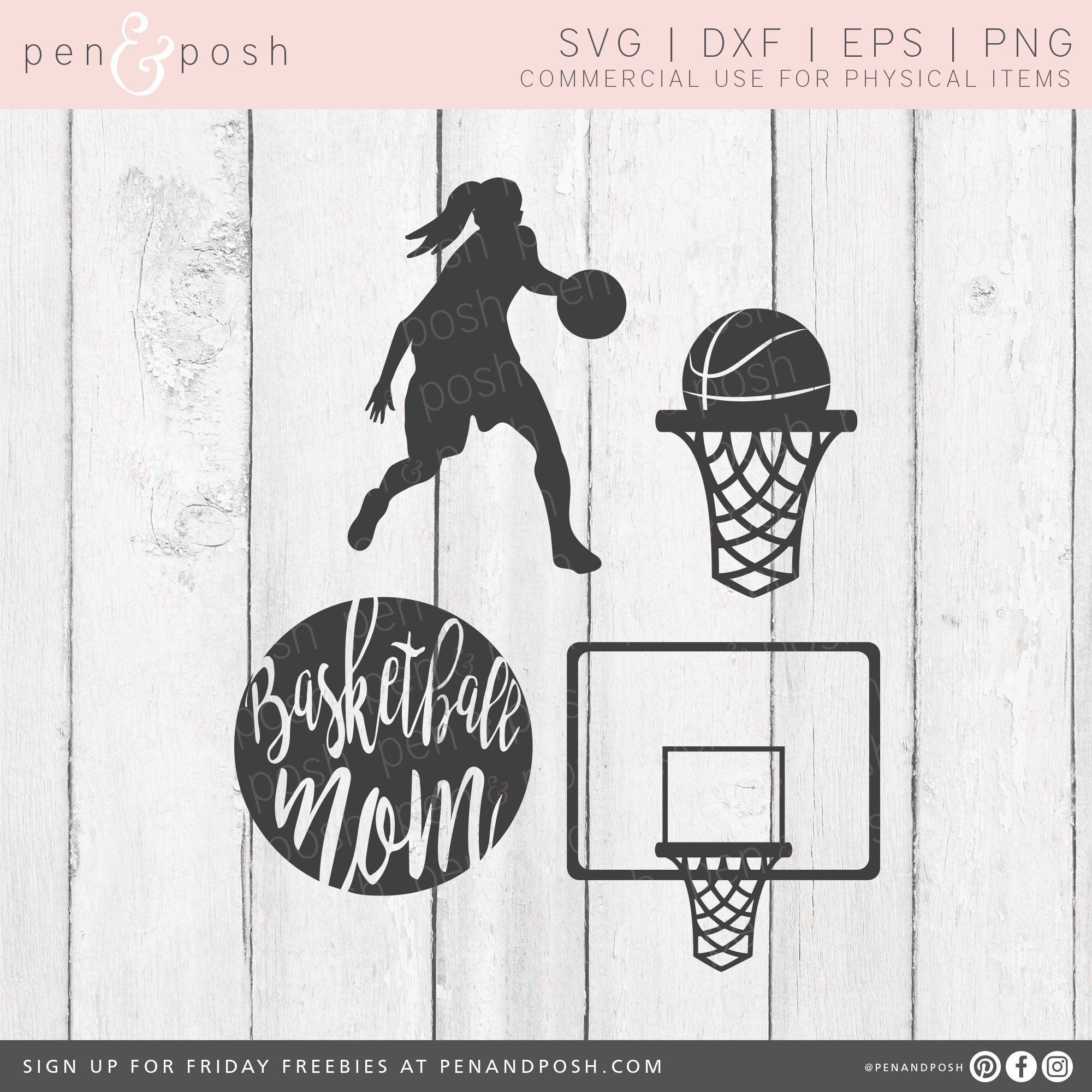Girls Basketball SVG Basketball SVG Basketball Monogram Etsy
