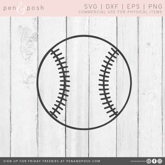 Download Baseball Svg Baseball Clipart Softball Svg Softball Etsy