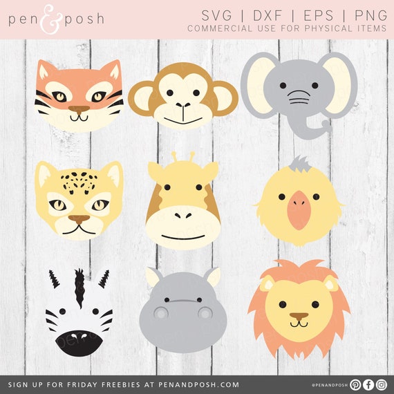 Download Animal Svg Jungle Svg Jungle Svg Files Jungle Animal Svg Etsy