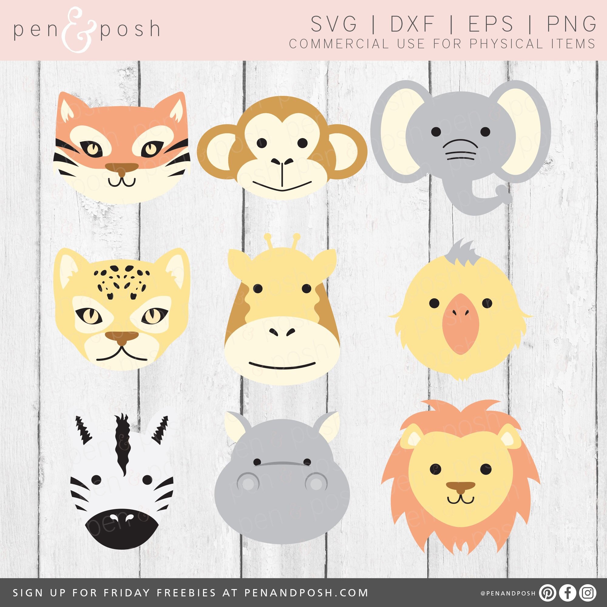 Download Animal Svg Jungle Svg Jungle Svg Files Jungle Animal Svg Etsy