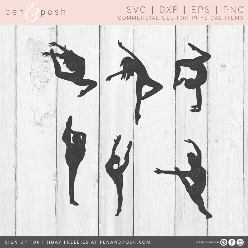 Dance SVG - Dance SVG Files - Dancer SVG - Dancer Cut File Bundle ...