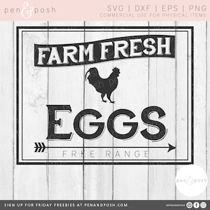 Farm Fresh Eggs SVG Farm Fresh SVG Fresh Eggs SVG Eggs Svg Farm Fresh Sign Farm Fresh Eggs Clipart Farm Fresh Eggs image 2