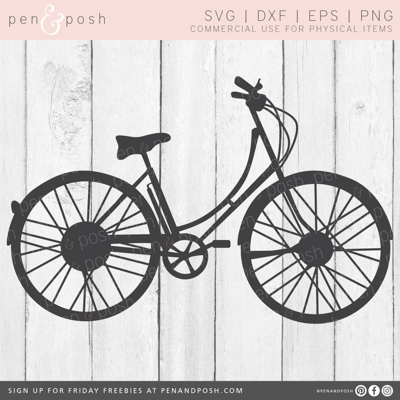 Download Bicycle SVG Vintage Bicycle Bike SVG Vintage SVG | Etsy