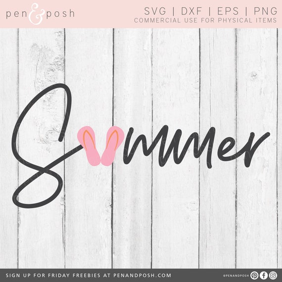 Download Summer Svg Summer Saying Summer Cut File Flip Flop Svg Etsy