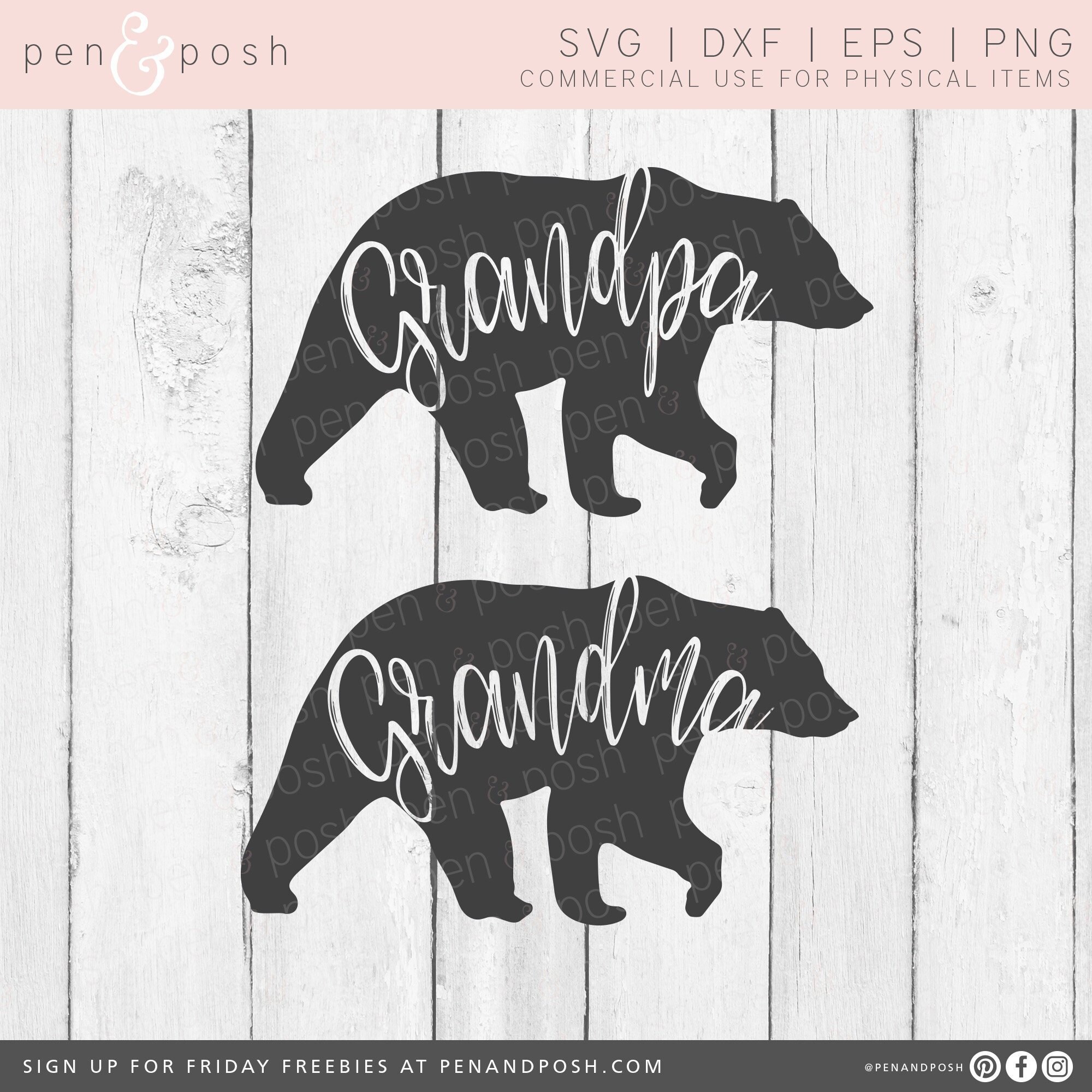 Download Grandma Svg Grandpa Svg Mama Bear Svg Papa Bear Svg Etsy
